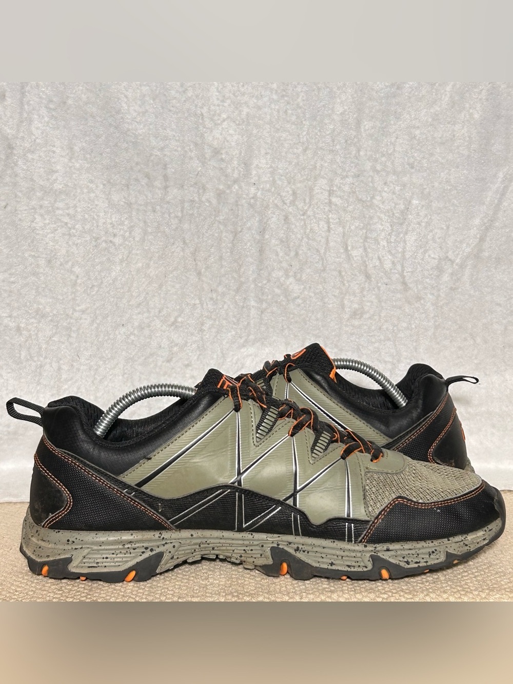 Fila Mens Green At Peak 24 Trail/Hiking Synth/Mesh Athletic Sneakers Shoes SZ 11 - Picture 6 of 9